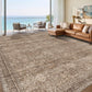 Sasttie 8x10 Area Rugs, Ultra-Soft Washable Rug for Living Room, Beige