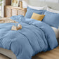 JOLLYVOGUE Twin/Twin XL Duvet Cover, 2-Piece, Soft Pre-Washed Microfiber
