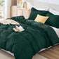 JOLLYVOGUE Twin/Twin XL Duvet Cover, 2-Piece, Soft Pre-Washed Microfiber