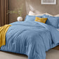 JOLLYVOGUE Twin/Twin XL Comforter Set, Boho Tufted 2PCS Bed Set, Green
