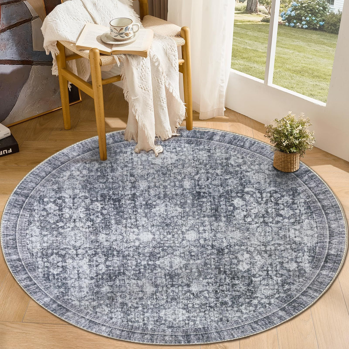 Sasttie 8x10 Area Rugs, Ultra-Soft Washable Rug for Living Room, Beige