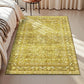 OPPODREAM Vintage Blue Area Rugs 5x7, Washable Rug for Living Room
