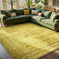 OPPODREAM Vintage Blue Area Rugs 5x7, Washable Rug for Living Room
