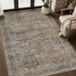 JOLLYVOGUE 5x7 Area Rugs for Living Room, Washable Rug, Beige