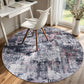 Sasttie 8x10 Washable Area Rug, Modern Abstract Large Carpet, Black & White