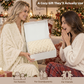 JOLLYVOGUE Wearable Blanket for Adults, Cozy Fleece Poncho with 2 Pockets