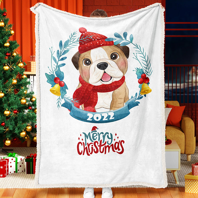 Garland Pet Christmas Celebration Blanket