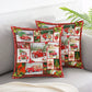 Red Truck & Christmas Tree Throw Pillow Cover 2pcs