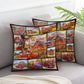 Country Way Red Truck Throw Pillow Cover 2pcs
