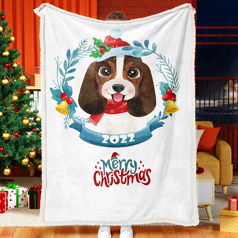 Garland Pet Christmas Celebration Blanket