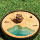 Natural Crystal Gemstone Owl