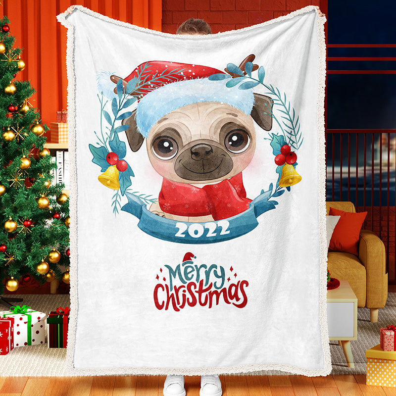 Garland Pet Christmas Celebration Blanket