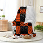 Jollyvogue Halloween Orange Black Stitching Halloween Pumpkin Wizard Hat To Commemorate Halloween Halloween Blanket 2022 Soft Sherpa And Fleece Blanket