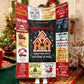 Christmas Patchwork Celebration Hallmark Blanket