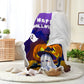 Jollyvogue Halloween Cartoon Ghost Pumpkin Happy Halloween Halloween Blanket 2022 Soft Sherpa And Fleece Blanket