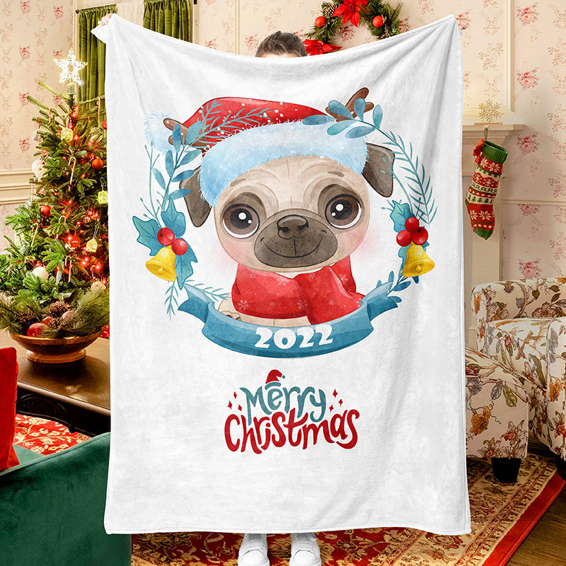 Garland Pet Christmas Celebration Blanket