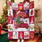 Christmas Tree Truck Patchwork Celebration Blanket