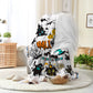 Jollyvogue Halloween Twisted Cartoon Ghost Pumpkin Evil Castle Tombstone Halloween Memorial Halloween Blanket 2022 Soft Sherpa And Fleece Blanket