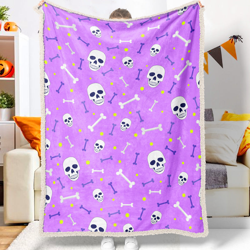 Jollyvogue Halloween Pumpkin Tombstone Hand Spider Halloween Memorial Halloween Blanket 2022 Soft Sherpa And Fleece Blanket