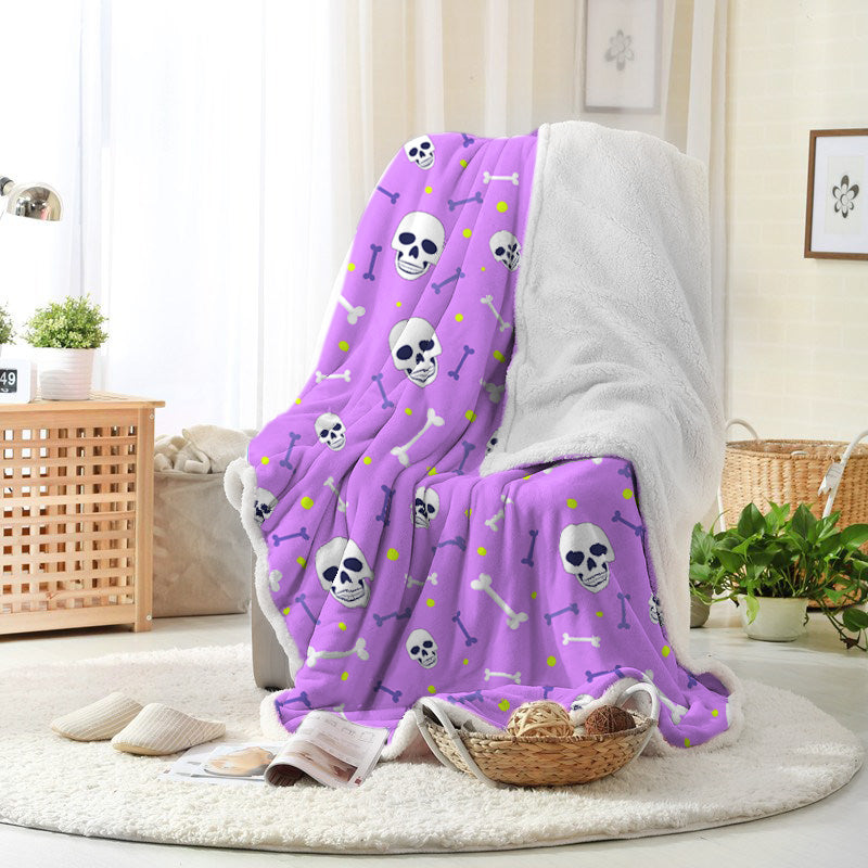 Jollyvogue Halloween Pumpkin Tombstone Hand Spider Halloween Memorial Halloween Blanket 2022 Soft Sherpa And Fleece Blanket
