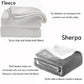 Siamese Cat Sherpa Throw Blanket