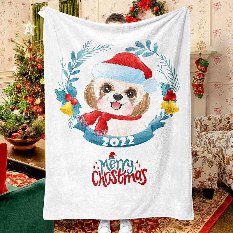 Garland Pet Christmas Celebration Blanket