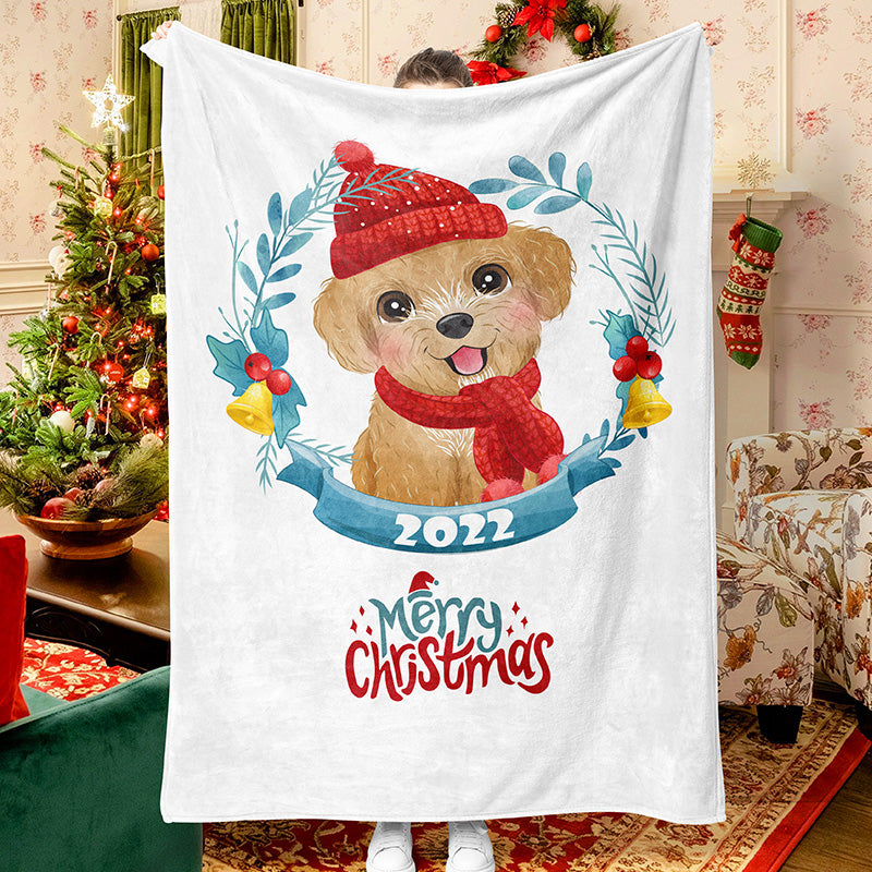 Garland Pet Christmas Celebration Blanket