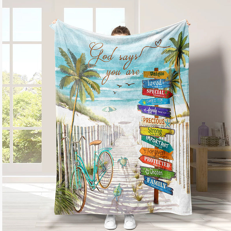 Personalized Blanket You Are Unique Blanket