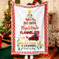 Christmas Greetings To Celebrate Christmas Hallmark Fleece Sherpa Blanket