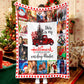 Red Truck Christmas Tree Christmas Movie To Celebrate Christmas Fleece Sherpa Blanket