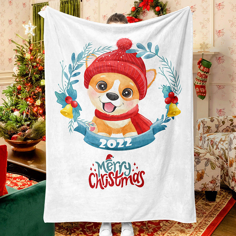 Garland Pet Christmas Celebration Blanket