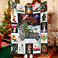 Black Christmas Truck Christmas Tree Snowman Christmas Stockings To Celebrate Christmas Fleece Sherpa Blanket Snowman Quilt