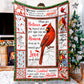 Visitor From Heaven Cardinal Blanket