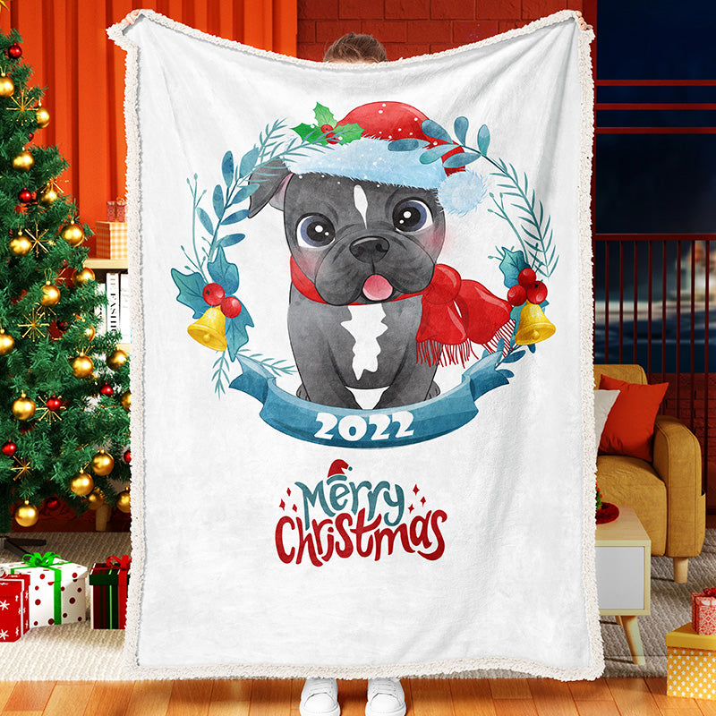 Garland Pet Christmas Celebration Blanket