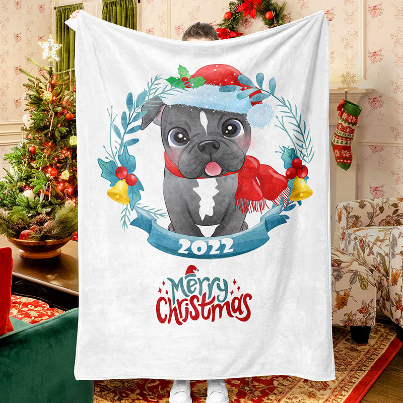 Garland Pet Christmas Celebration Blanket