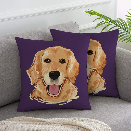 Golden RetrieverThrow Pillow Cushion Covers